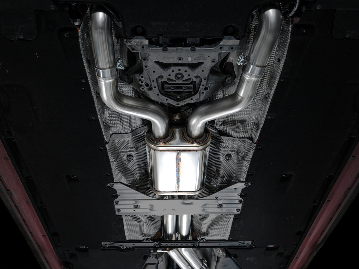 AWE Tuning 21-23 Audi C8 RS6/RS7 SwitchPath Cat-back Exhaust - Diamond Black Tips - 3025-33776
