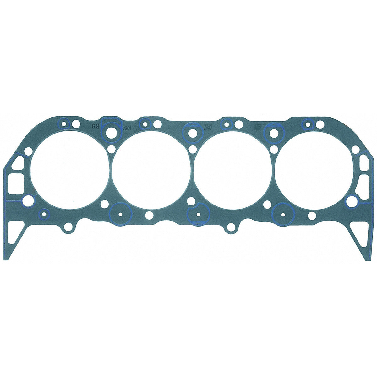 Fel-Pro 1057 Steel core laminate Engine Cylinder Head Gasket - front view