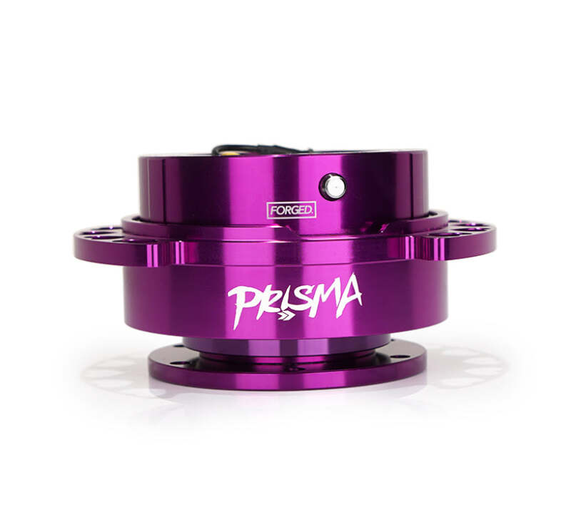 NRG Quick Release Kit - Purple Body/ Purple Heart Cutout Ring - SRK-222PP-PP - close-up view