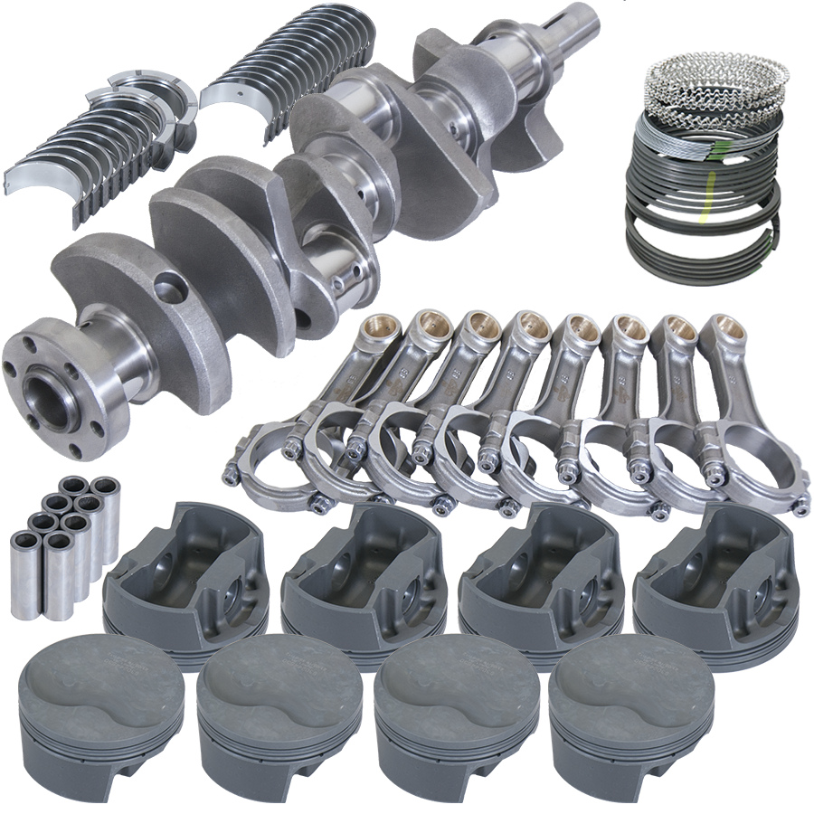 Eagle Ford 302 Rotating Assembly Kit with 5.400in I-Beam - +.040 Bore - 16006040 - front view