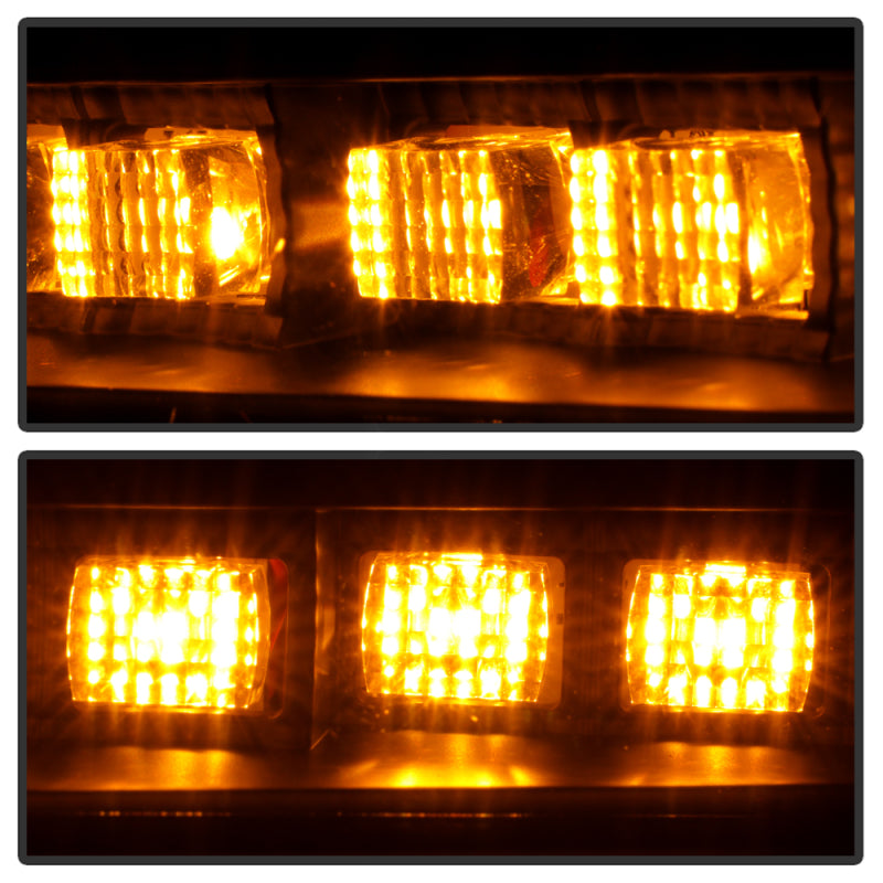 Spyder 18-23 Jeep Wrangler Front Fender LED Lights - Black (CCL-YD-JW18-SEQ-BK) - 5088543