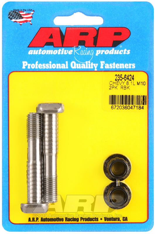 ARP BB Chevy 8.1L M10 ARP2000 pro wave-loc 2pk rod bolt kit - 235-6424 by ARP