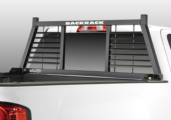 BackRack 19-23 Silverado/Sierra (New Body Style) Half Louvered Rack Frame Only Requires Hardware - 149LV for 2004-2024 Ford F