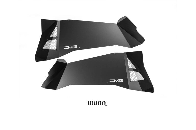 DV8 Offroad 07-18 Jeep Wrangler JK Rear Inner Fender - Satin Black - INFEND-10RB
