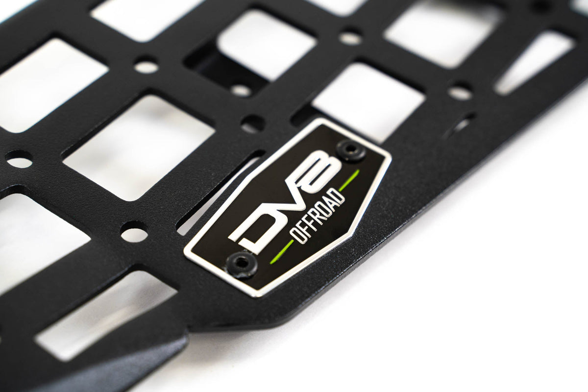 DV8 Offroad - 2024-2026 Toyota Tacoma & 4Runner | Center Console Molle Panels & Digital Device Mount - CCT1-02