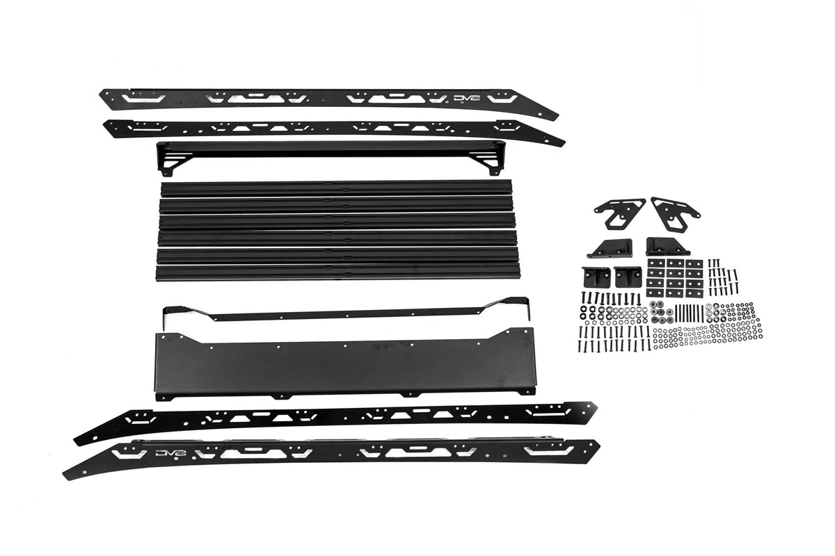 DV8 Offroad - 2024-2026 Toyota Tacoma Double Cab Spec Series Roof Rack - RRTT1-04