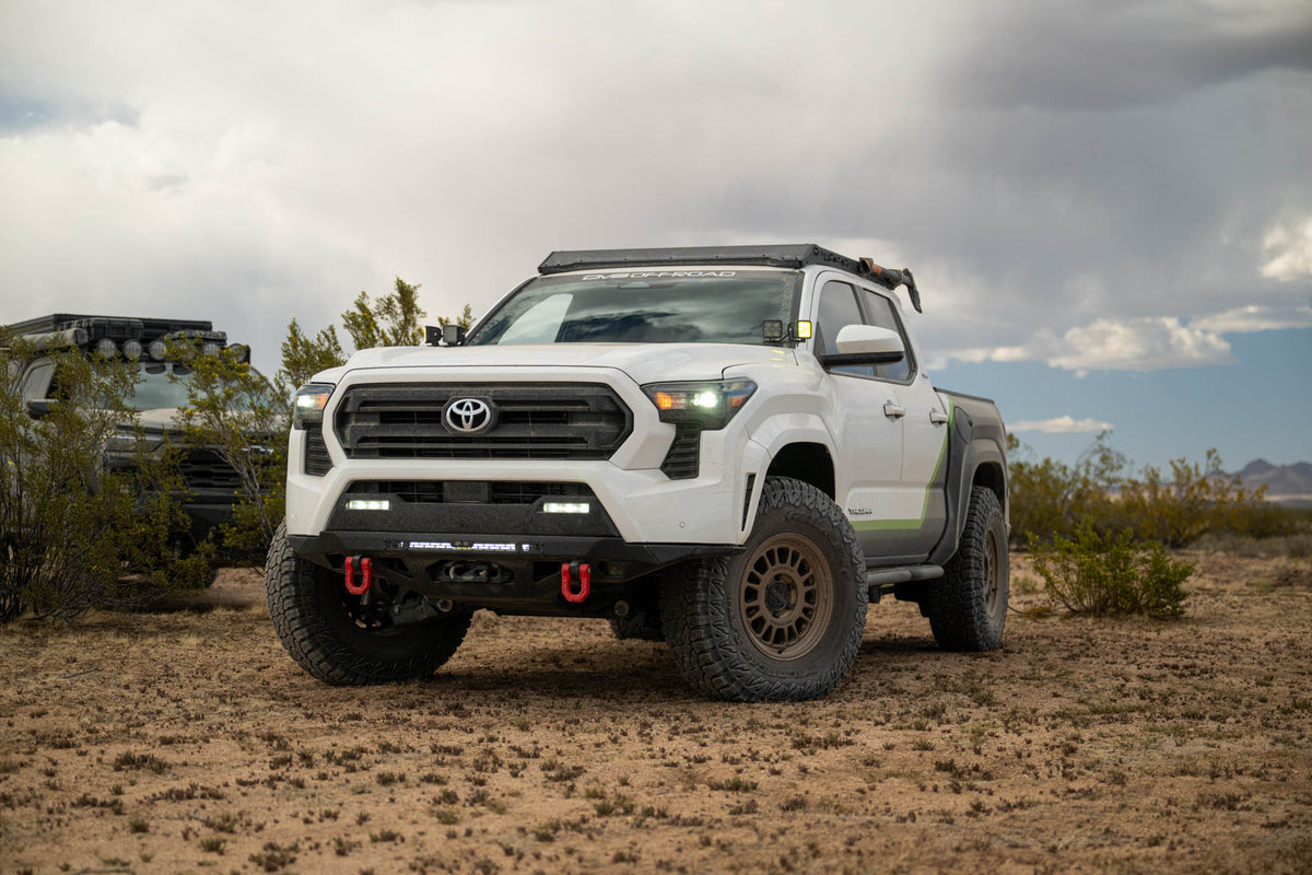 DV8 Offroad - 2024-2026 Toyota Tacoma Double Cab Spec Series Roof Rack - RRTT1-04