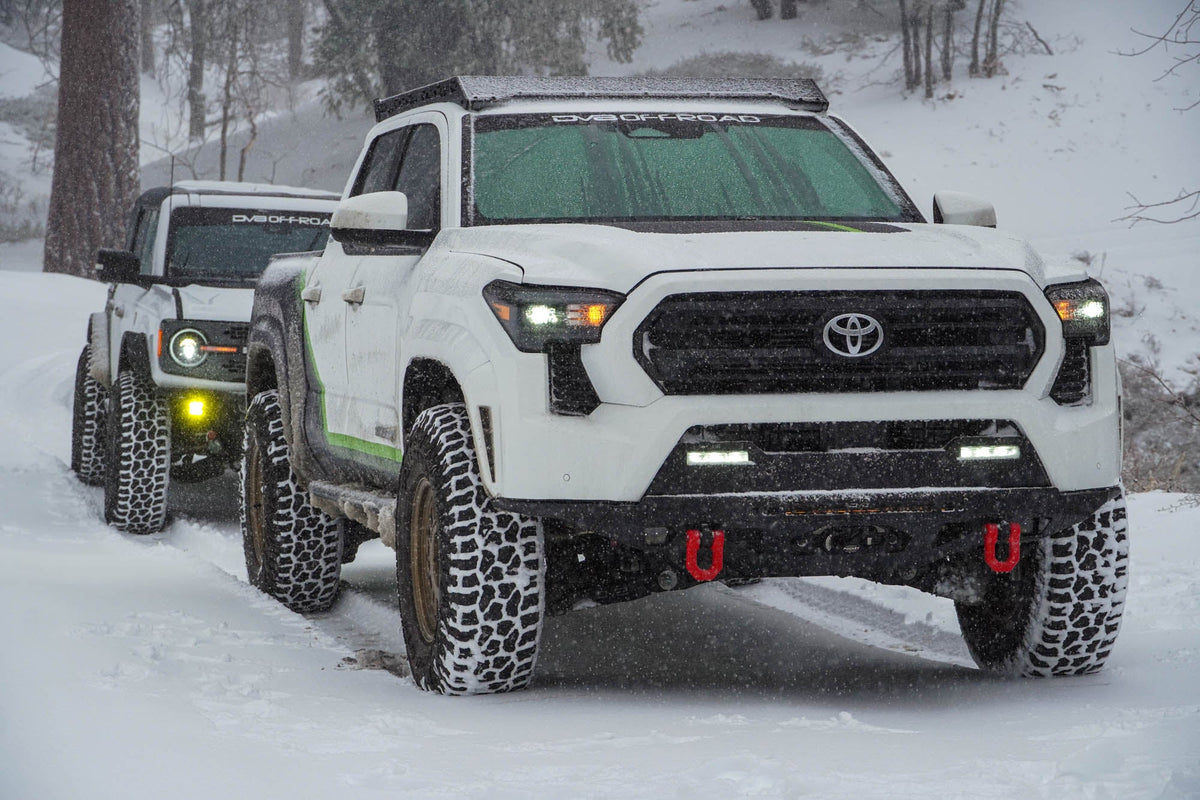 DV8 Offroad - 2024-2026 Toyota Tacoma Double Cab Spec Series Roof Rack - RRTT1-04