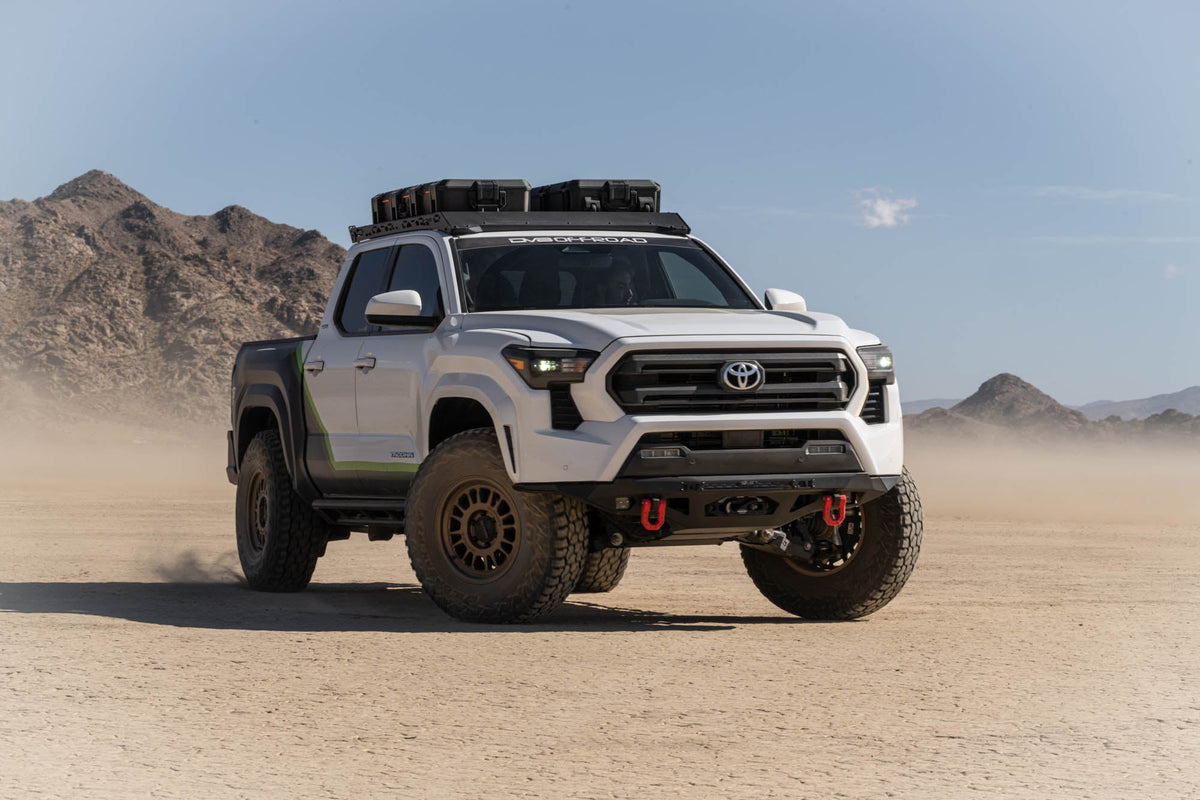 DV8 Offroad - 2024-2026 Toyota Tacoma Double Cab Spec Series Roof Rack - RRTT1-04