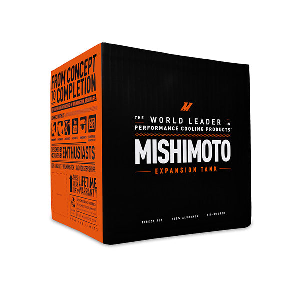 Mishimoto Subaru 08-14 WRX/ 05-09 Legacy GT Aluminum Coolant Expansion Tank - MMRT-WRX-08E for 2008-2014 Subaru Impreza - ang