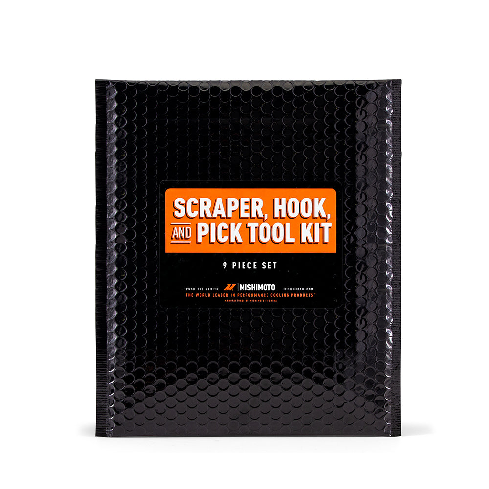 Mishimoto 9pc Scraper, Hook and Pick Tool Kit - MMTL-SHP-9 by Mishimoto - detail view