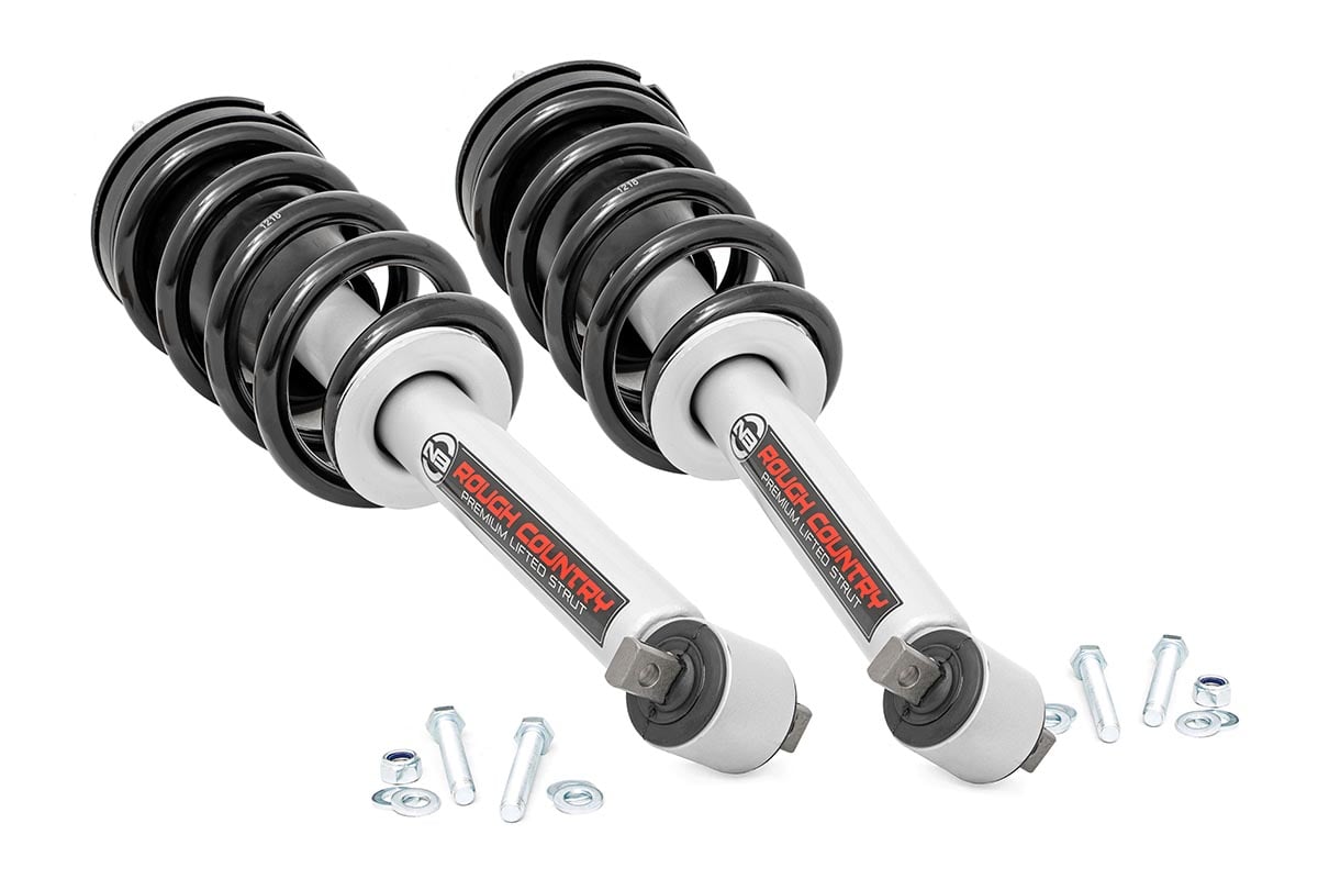 Loaded Strut Pair | 5 Inch | Chevy/GMC 1500 2WD/4WD (14-18 &amp; Classic)