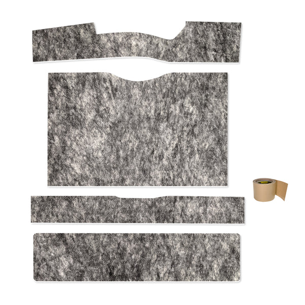 DEI 67-72 Chevy/GM C10 Interior Floor Insulation Kit - 50025 for 1967-1972 Chevrolet C10 - front view