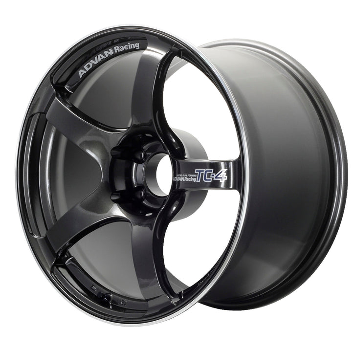 Advan TC4 18x9.5 +45 5-114.3 Racing Gunmetallic and Ring Wheel - YAD8J45EGMR