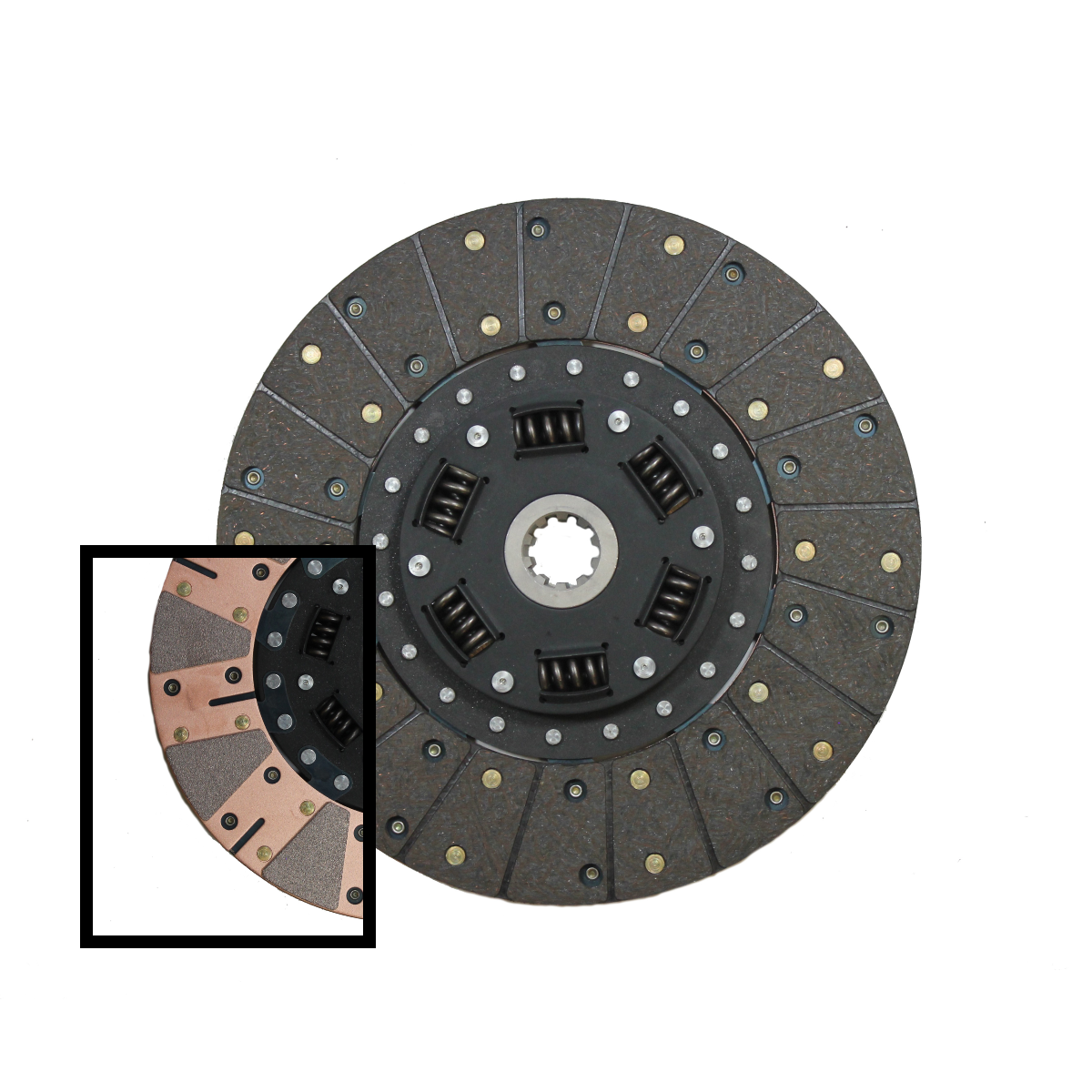 McLeod Disc Dual Performance Sprung Hub 9-11/16in X 1 X 14 Spline - 270851