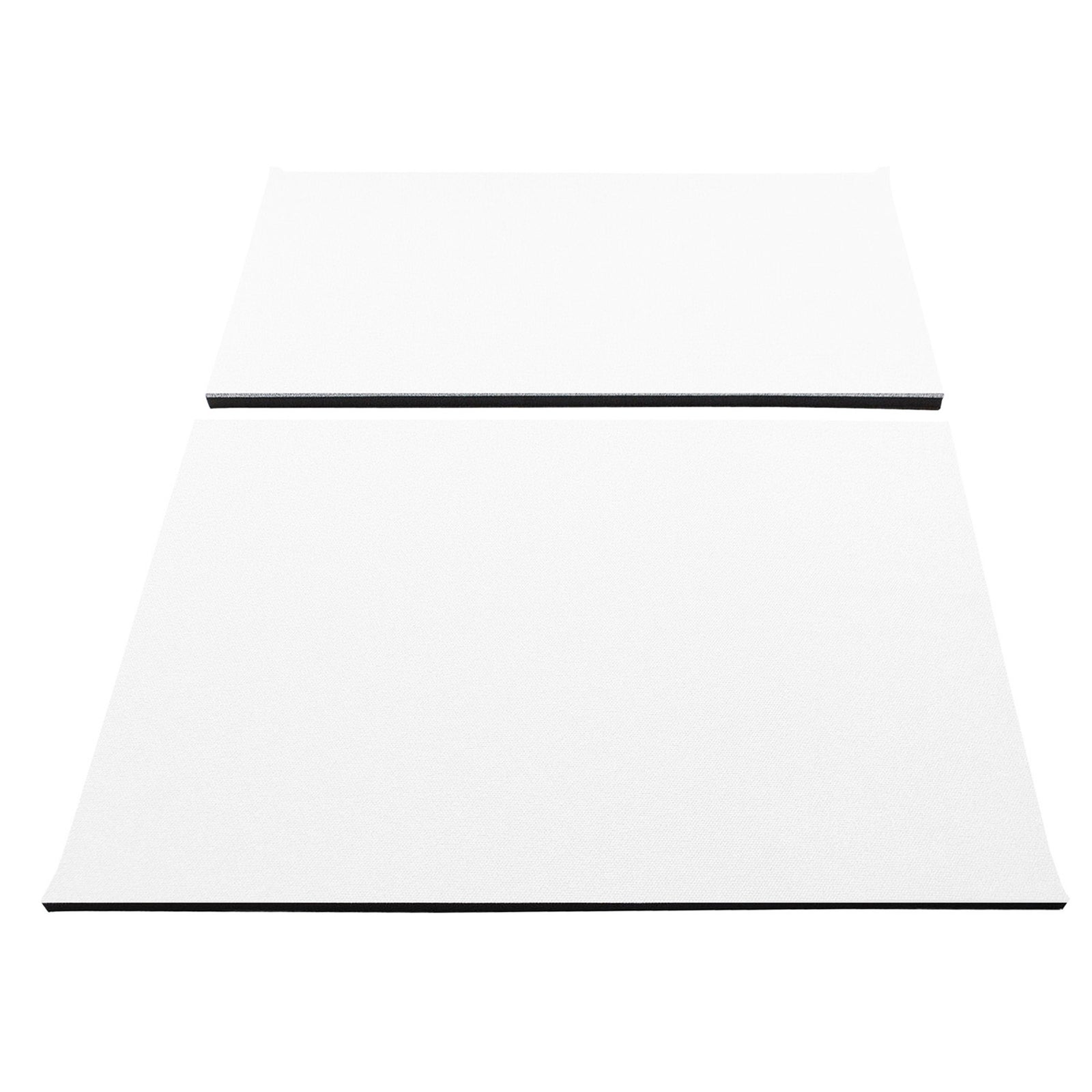 DEI 97-06 Jeep Wrangler TJ 2-Door Boom Mat Headliner - 2 Piece - White - 50145 for 1997-2006 Jeep Wrangler - front view