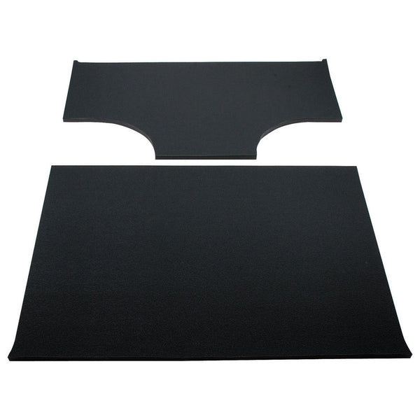 DEI 03-06 Jeep Wrangler TJ 2-Door w/Speaker Pods Boom Mat Headliner - 2 Piece - Black - 50146 for 1997-2006 Jeep Wrangler - f