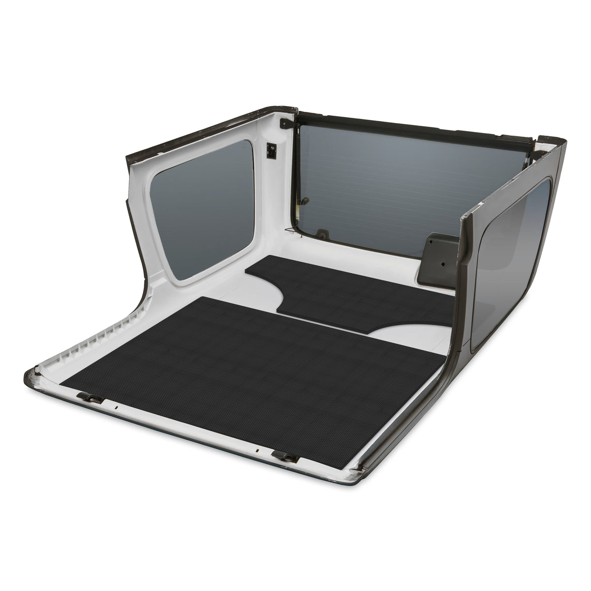 DEI 03-06 Jeep Wrangler TJ 2-Door w/Speaker Pods Boom Mat Headliner - 2 Piece - Black - 50146 for 1997-2006 Jeep Wrangler - f
