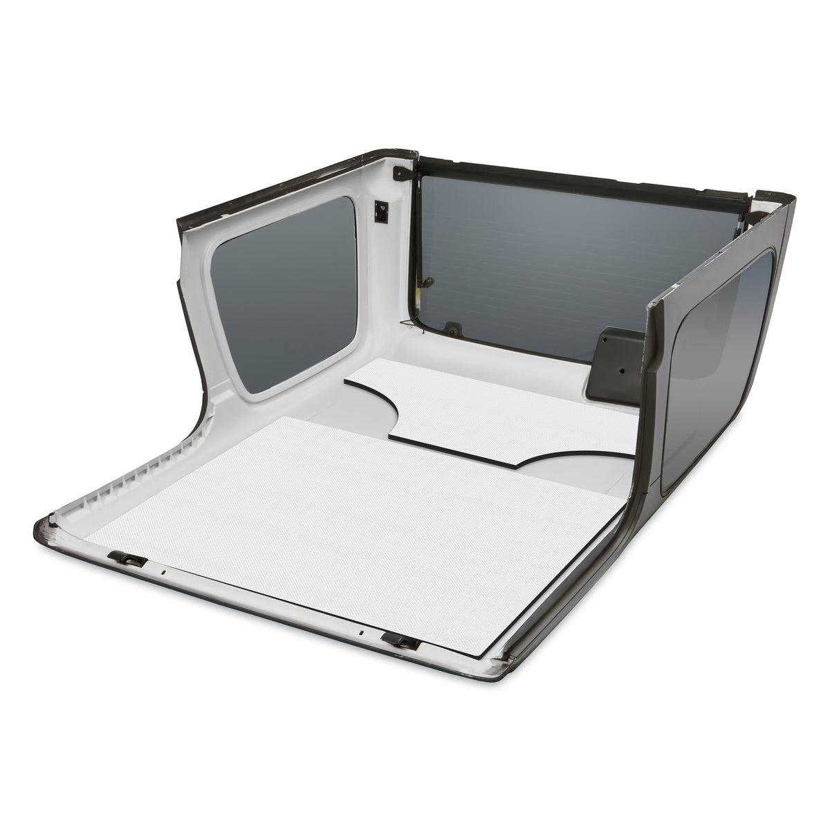 DEI 03-06 Jeep Wrangler TJ 2-Door w/Speaker Pods Boom Mat Headliner - 2 Piece - White - 50148 for 2003-2006 Jeep Wrangler - f