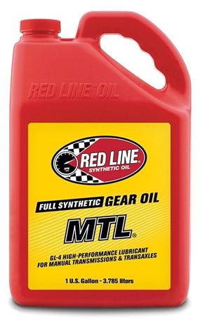 Red Line 75w80 Gear Oil Redline MTL Manual Transmission GL-4 1 Gallon