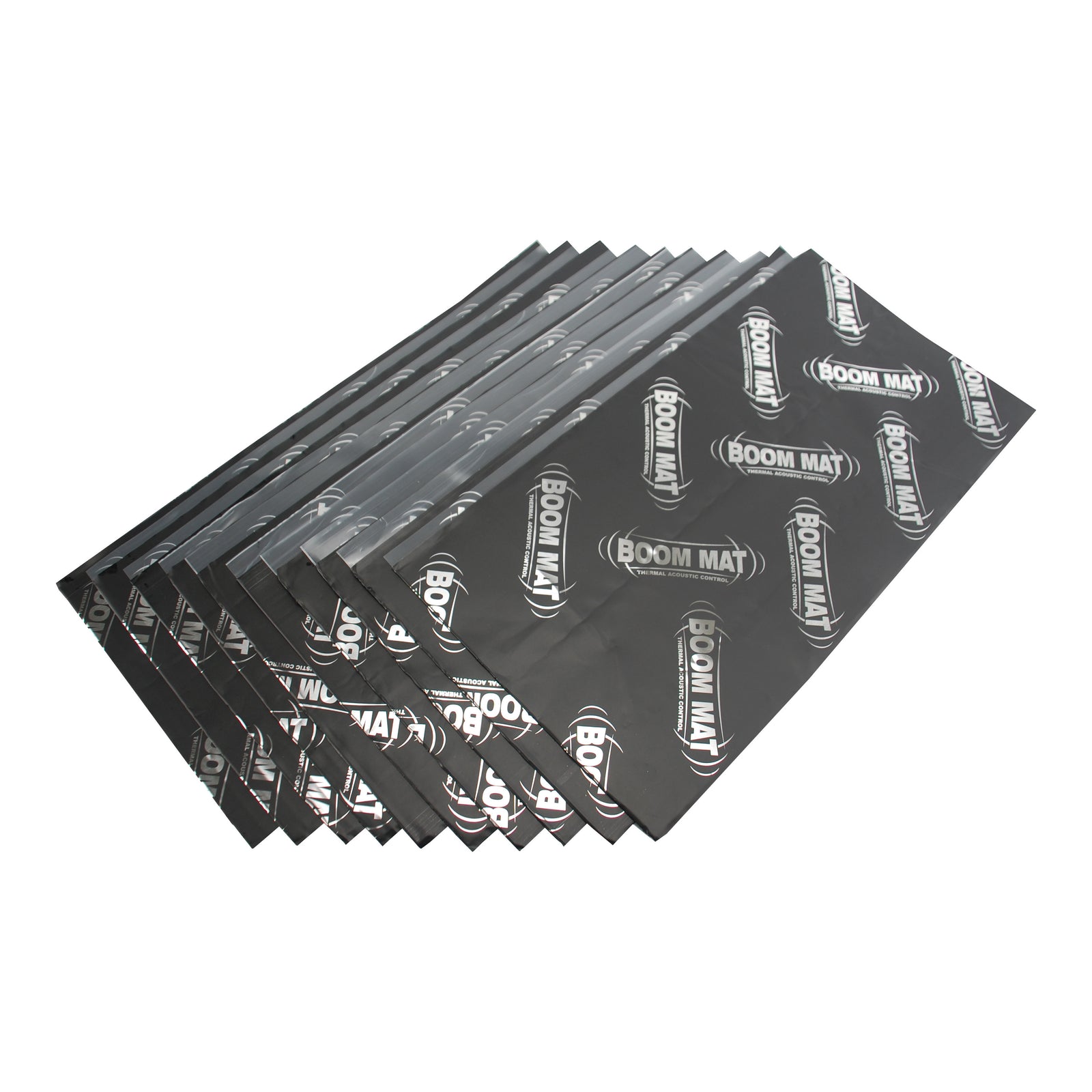 DEI Boom Mat Damping Material - 12-1/2in x 24in (2mm) - 20.8 sq ft - 10 Sheets - 50210 by DEI - front view
