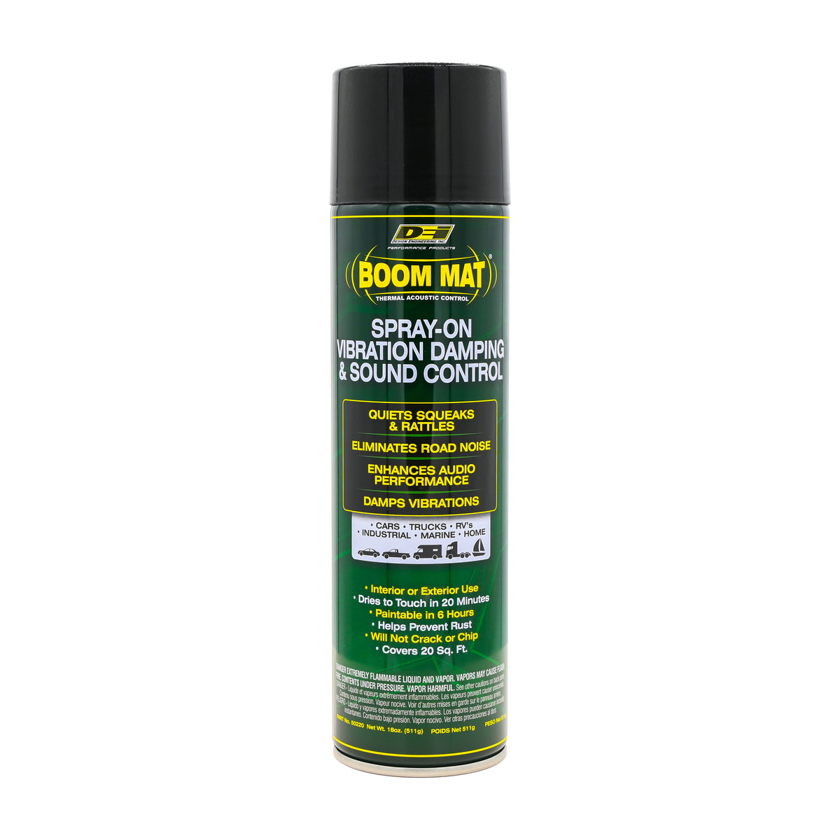 DEI Boom Mat Spray-On - 18 oz can - 50220 by DEI - front view
