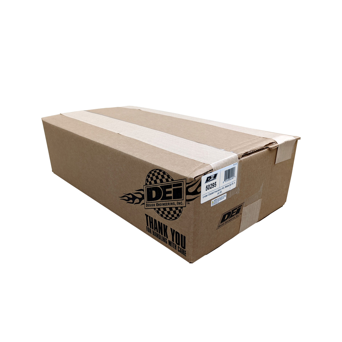 DEI 90-05 Mazda Miata NA & NB Under Carpet Interior Insulation Kit - 1/2in Thick - 50295 for 1990-2005 Mazda Miata - front vi