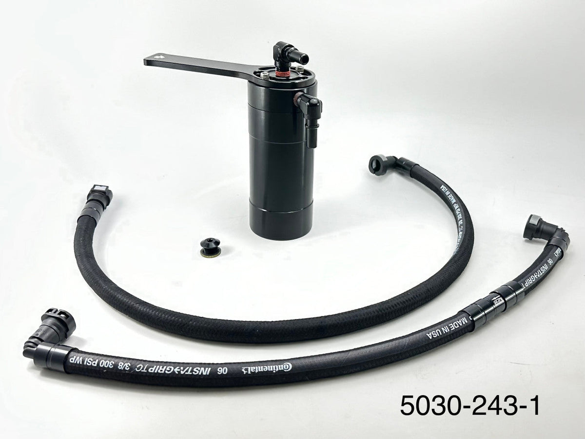 UPR - Plug N Play™ Pro Series Single Valve Oil Catch Can Separator (fits 19-24 GM Chevrolet GMC Truck 6.2L) UPR - 5030-243-1