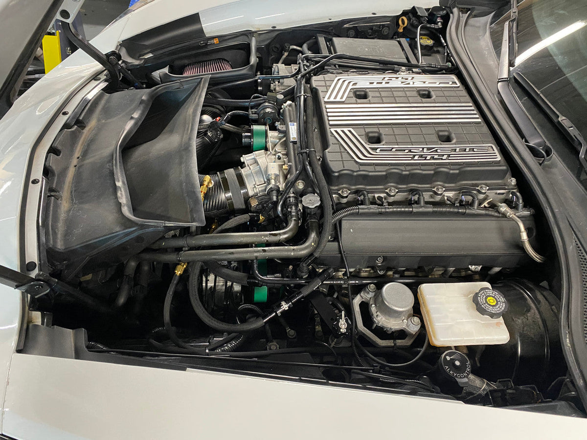 UPR - Plug N Play™ Dual Valve Oil Catch Can CSS (fits 14-19 Corvette C7 Z06) UPR - 5030-97-1-CSS