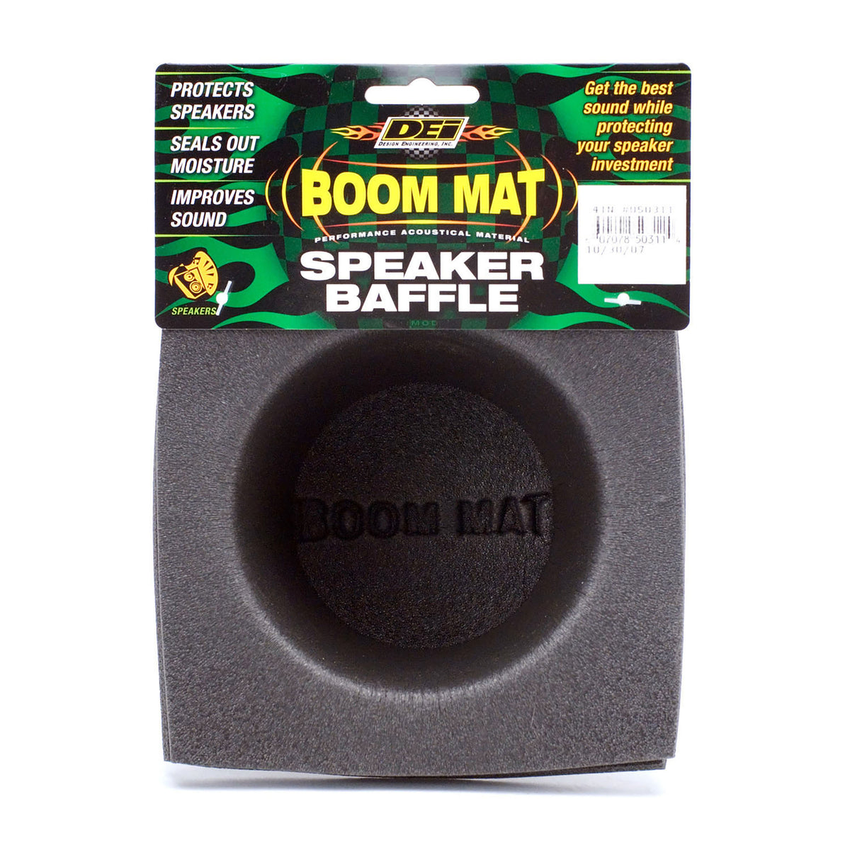DEI Speaker Baffles 4in Round Pair - 50310 by DEI - front view