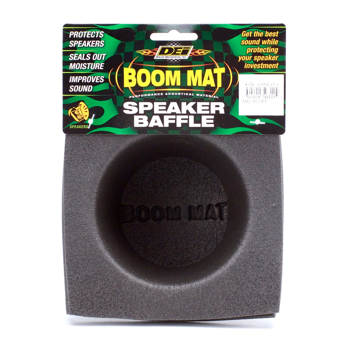DEI Speaker Baffles 4in Round Slim Pair - 50311 by DEI - front view