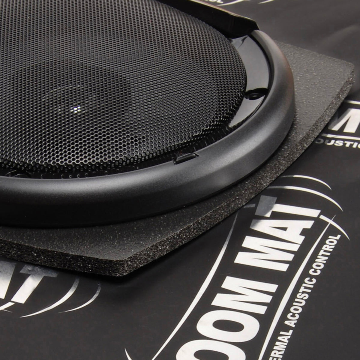 DEI Speaker Baffles 4in Round Slim Pair - 50311 by DEI - front view