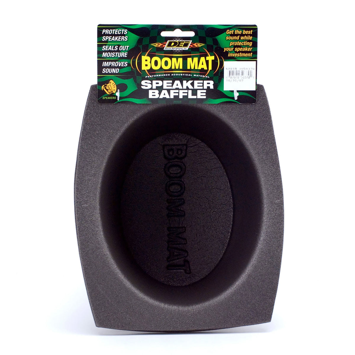 DEI Speaker Baffles 6in x 8in Oval Slim Pair - 50371 by DEI - front view