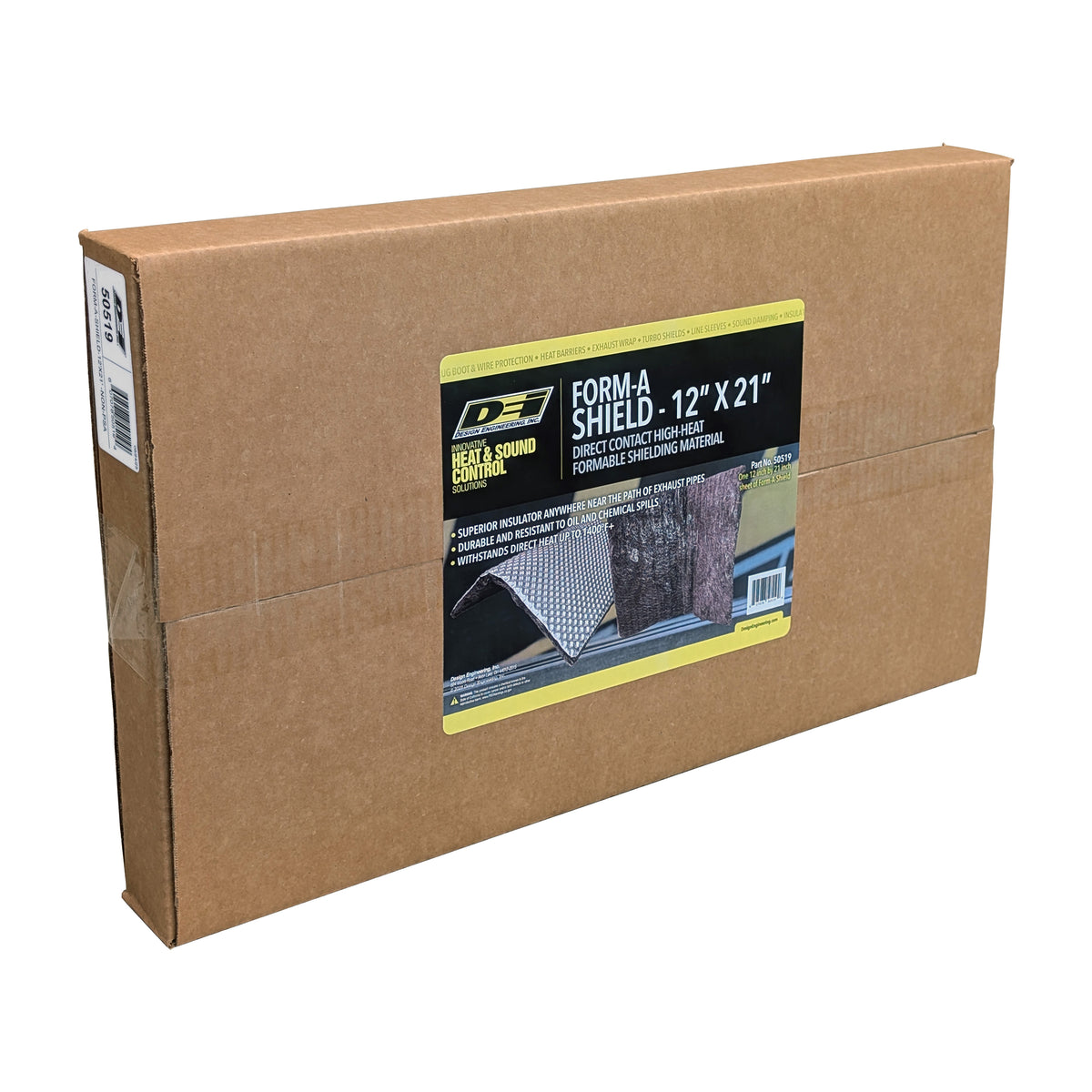 DEI Form-A-Shield - 12in x 21in - Non PSA - 50519 by DEI - front view