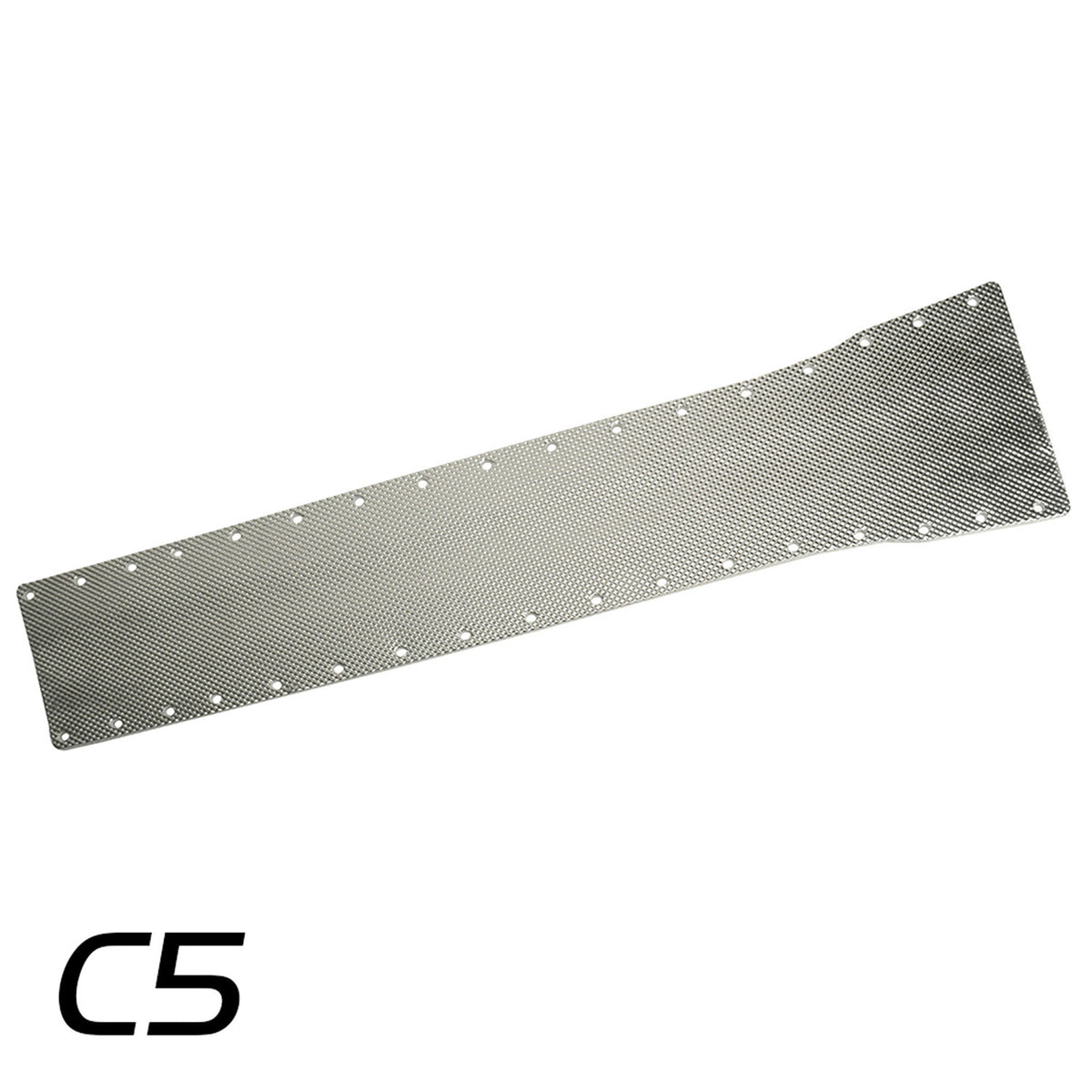 DEI Corvette C5 Trans. Tunnel Shield - 50525 for 1997-2004 Chevrolet Corvette - front view