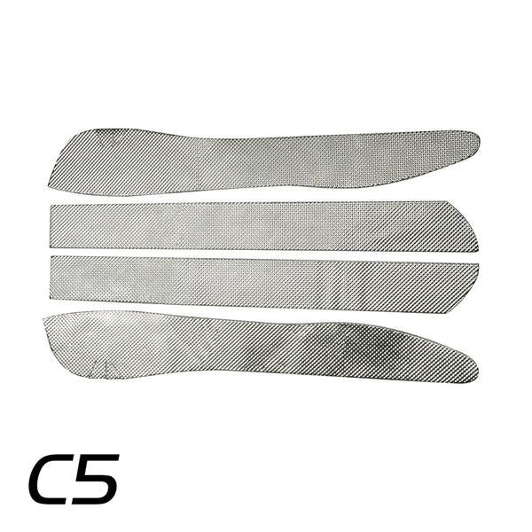 DEI Corvette C5 Trans. Tunnel Shield - 50529 for 1997-2005 Chevrolet Corvette - front view