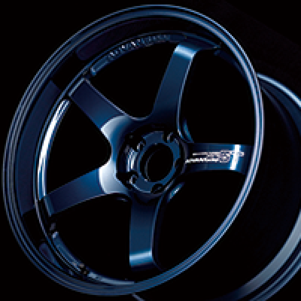 Advan GT Premium Version 21x11.0 +15 5-114.3 Racing Titanium Blue Wheel - YAQ1M15EDP by Advan