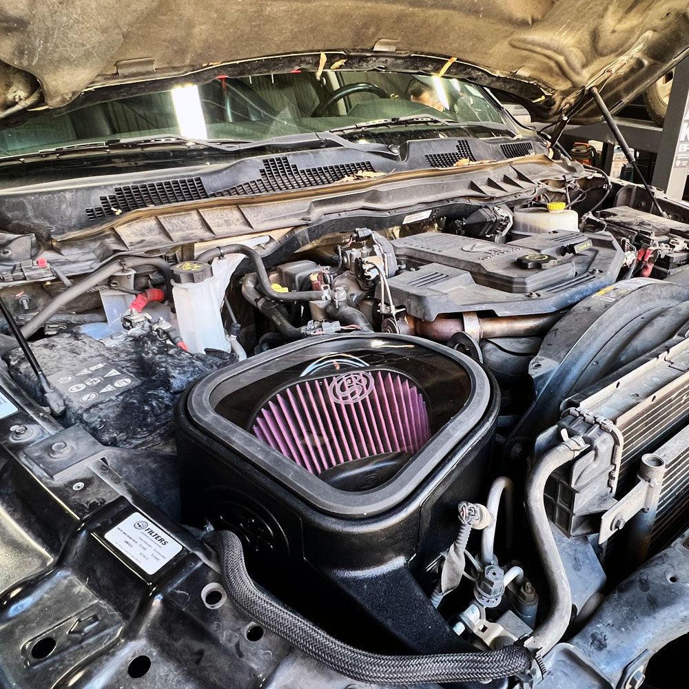 S&amp;B Cold Air Intake for 2013-2018 Dodge Ram Cummins 6.7L - 75-5068