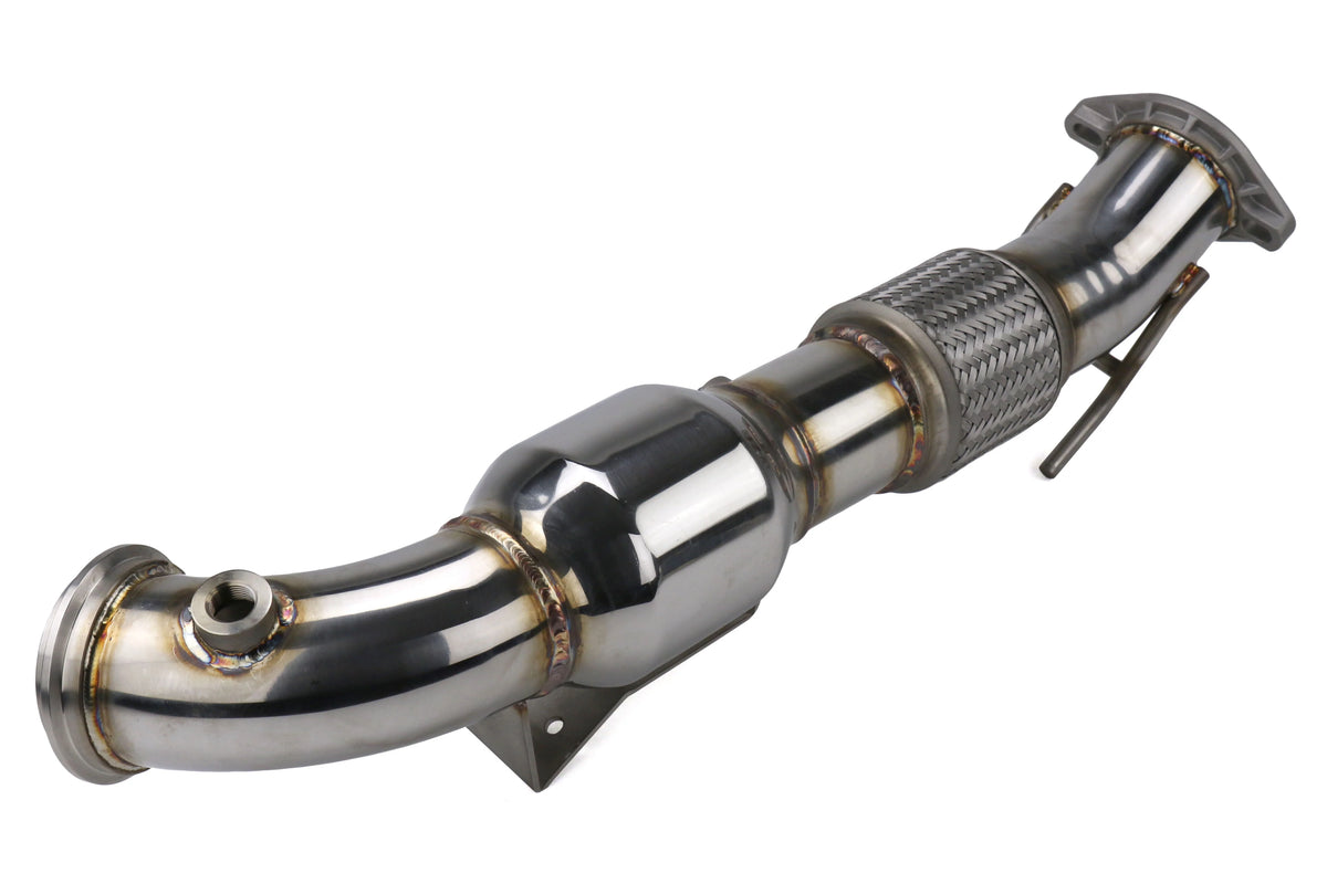 Invidia 13+ Ford Focus ST Down Pipe w/ High Flow Cat - HS13FFSDPC