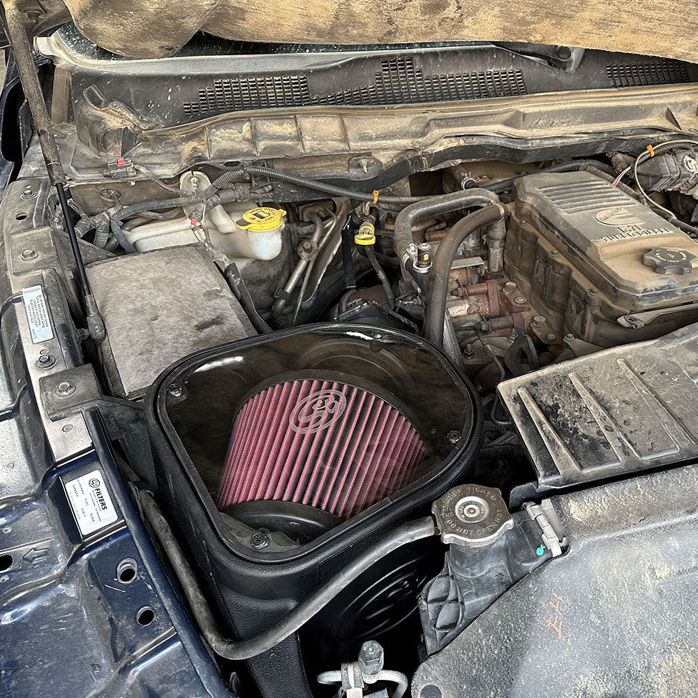 S&amp;B Cold Air Intake for 2010-2012 Dodge Ram Cummins 6.7L - 75-5092