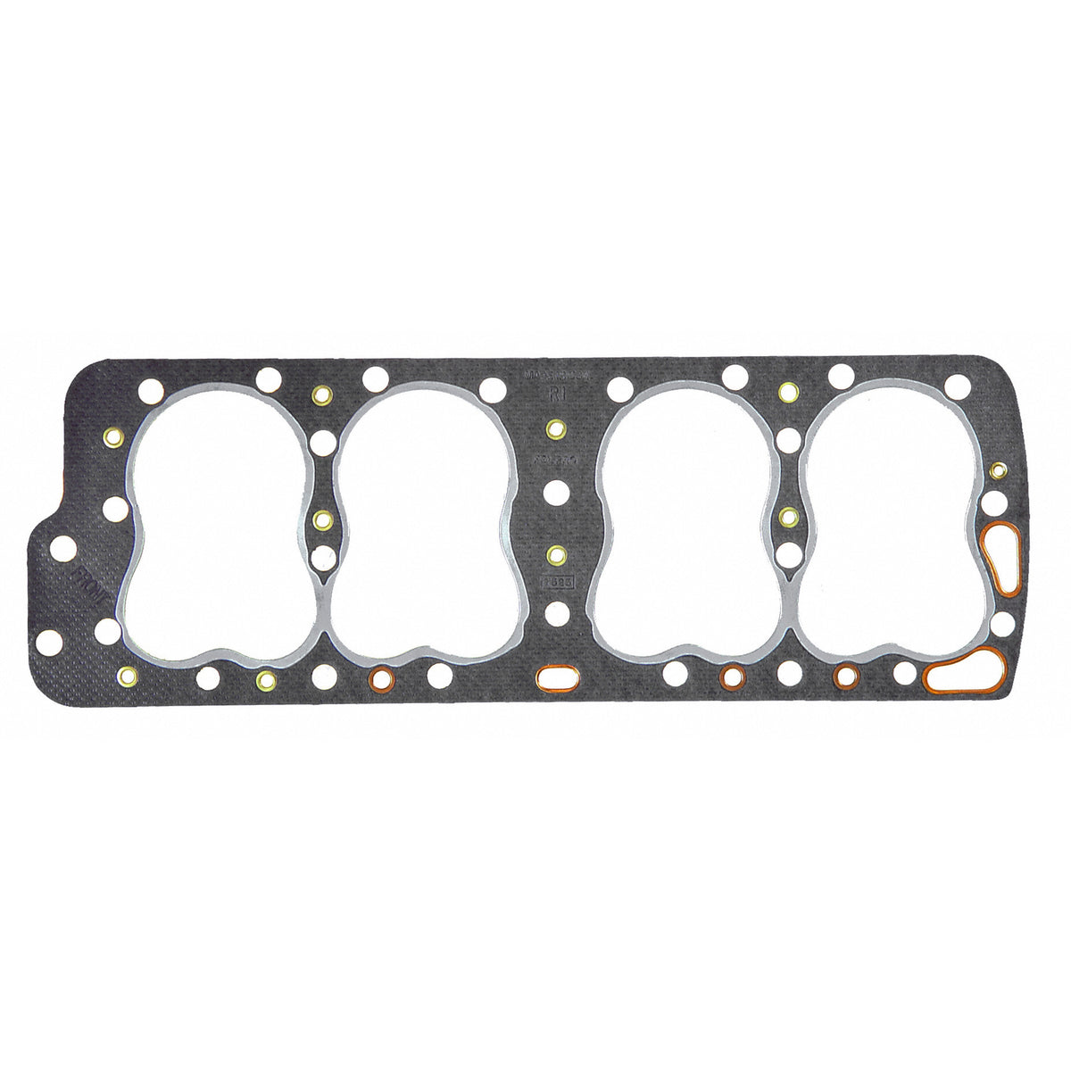 Fel-Pro 7525 B Fiber-faced head gasket material Engine Cylinder Head Gasket - 7525B - front view