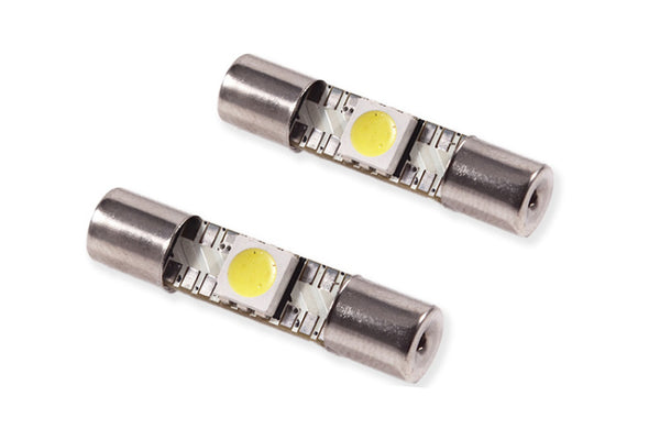 Diode Dynamics 28mm SMF1 LED Bulb - Cool - White (Pair) - DD0043P for 2003-2019 Honda Pilot - front view