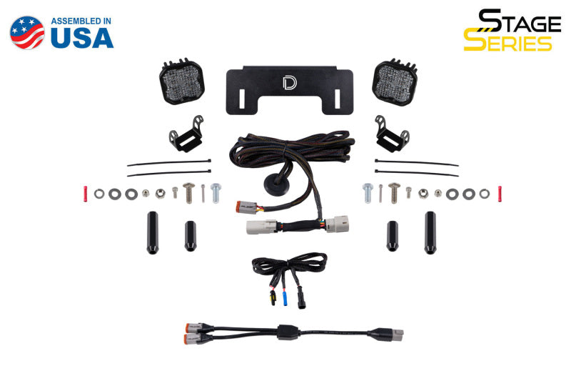 Diode Dynamics 21-22 Ford Bronco C2 Pro Stage Series Reverse Light Kit - DD7356 for 2021-2026 Ford Bronco - side view