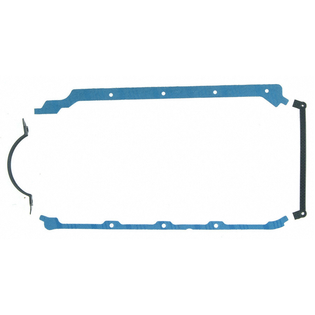 Fel-Pro 1816 Engine Oil Pan Gasket Set Rubber-coated fiber w/steel core - front view
