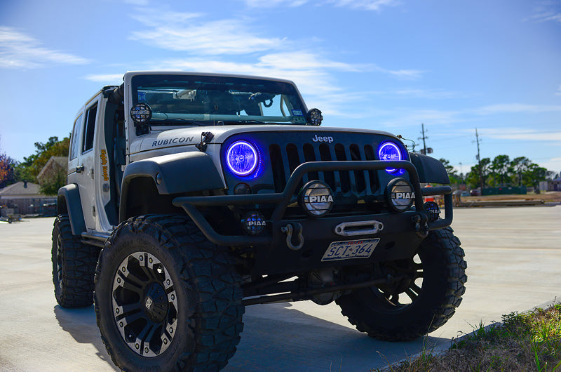 Oracle 07-16 Jeep Wrangler JK SMD HL - ColorSHIFT w/ BC1 Controller SEE WARRANTY - 7079-335