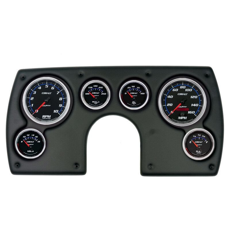 Autometer Cobalt 82-89 Chevy Camaro Dash Kit 6pc Tach / MPH / Fuel / Oil / WTMP / Volt - 2921-05