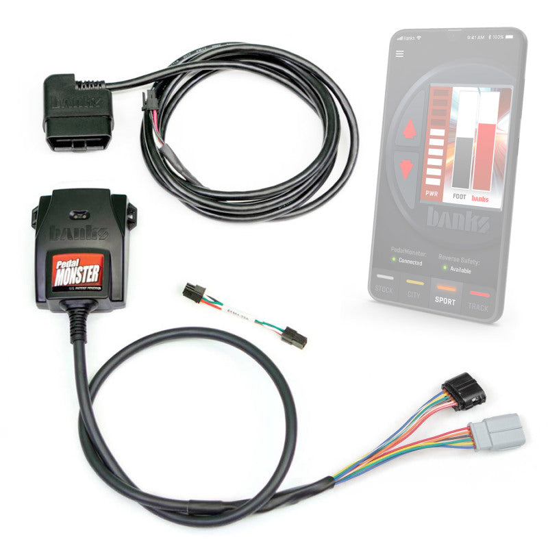 Banks Power Pedal Monster Throttle Sensitivity Booster (Stand-Alone) - Use w/Phone - 64340