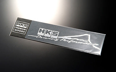 HKS Sticker FUJIYAMA SILVER - 51003-AK116