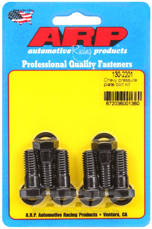 ARP Chevy SB / BB 265-502 Pressure Plate (Clutch Cover) Bolt Kit - 130-2201
