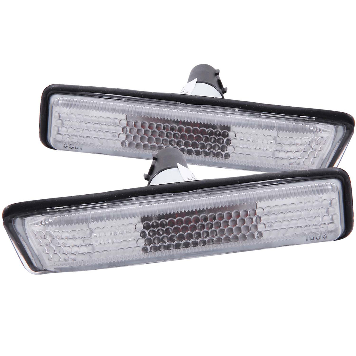 ANZO 1997-1998 BMW 3 Series Side Marker Lights Clear - 511023 for 1997-1998 BMW 3 Series - front view